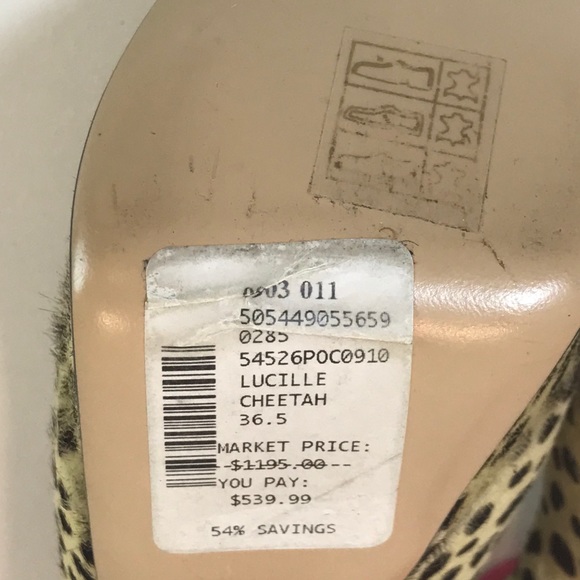 Charlotte Olympia Lucille Cheetah Pump - Picture 8 of 8